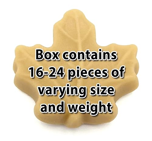 Miniatura 3 de Nova Maple Candy - Caramelo de hoja de azúcar con jarabe de arce puro (8 onzas)