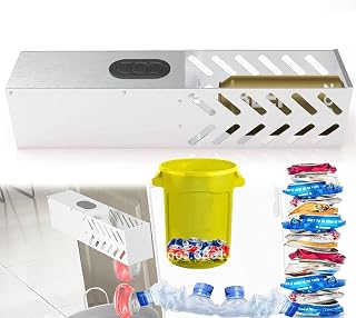 Automatic Can Crusher, Electric Aluminum Can Crushers, 8oz&12oz&16oz Plastic Bottle Crusher, Dual Modes, Compaction Machine, for Coke Recycling, Beer Cans