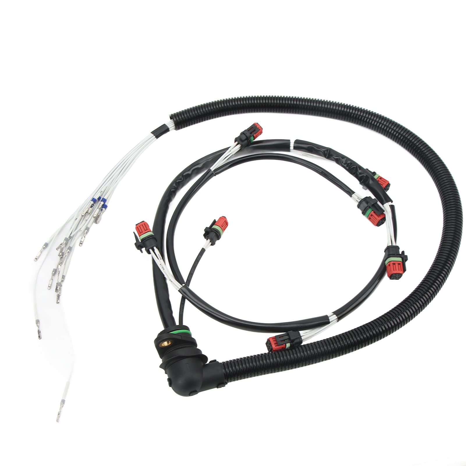 Tbest Arnés de Cables del Inyector del Motor, Arnés de Cables del Inyector de Combustible del Motor 22347607 Reemplazo de Alto Rendimiento para FM FH Truck