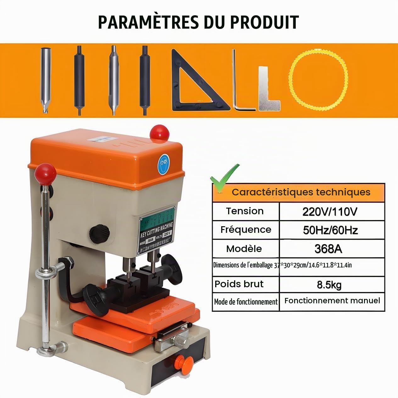 Machine à Fabriquer Et à Dupliquer des Clés