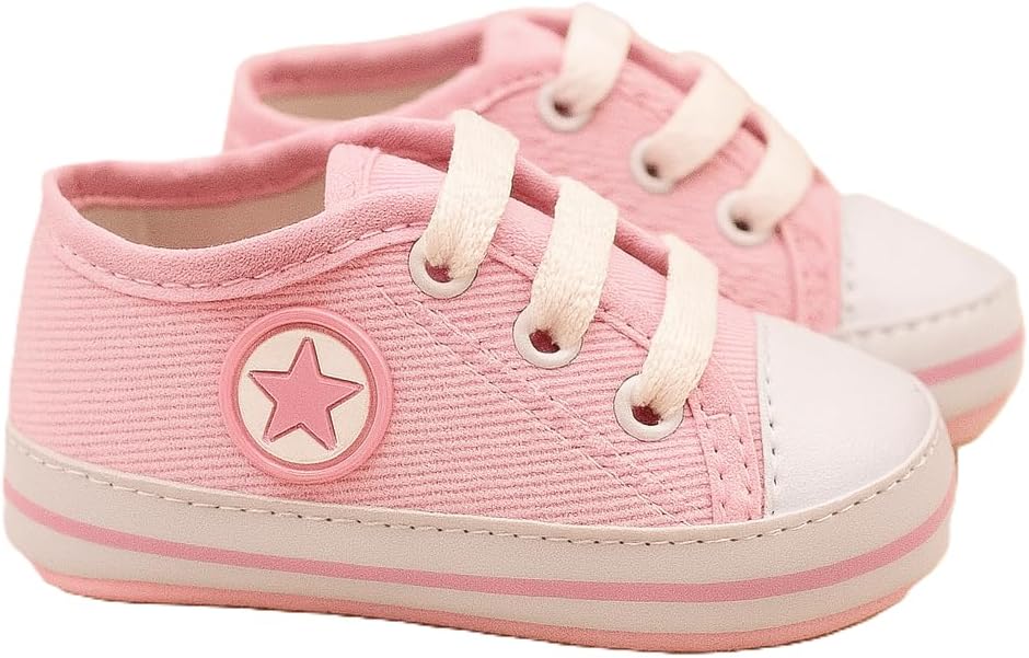 Tênis para Bebê em Algodão Macio – Cores e Tamanhos – Conforto e Estilo Loja Era Uma Vez