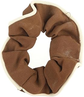 ربطة شعر قماشية للبنات - لون بني 3