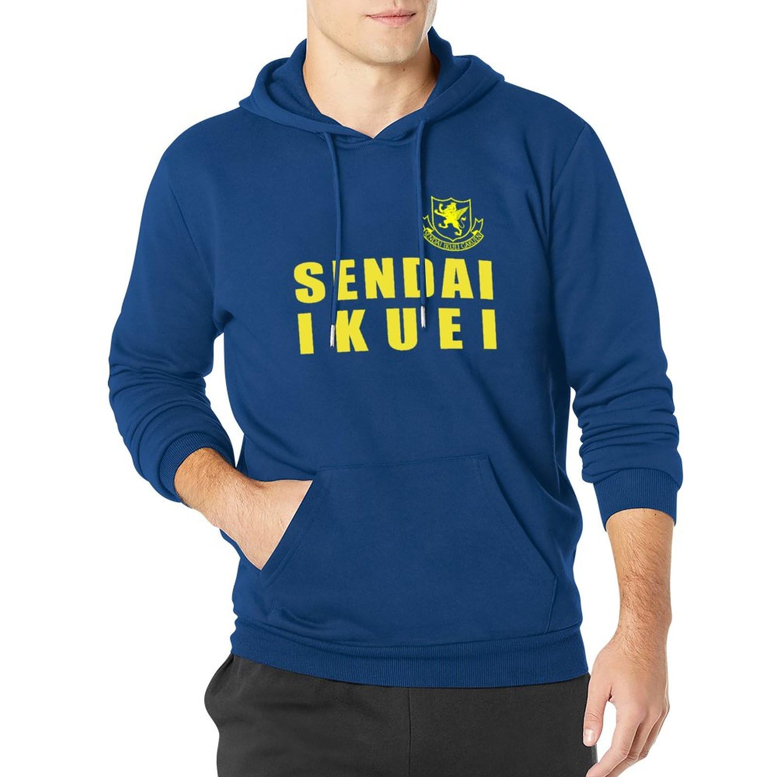 仙台育英 SENDAI IKUEI GAKUEN フード付きグレー XL Amazon.co.jp 