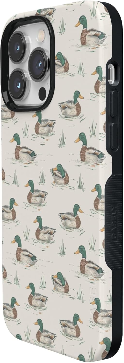 Casely iPhone 14 Pro Max Case | The Boyfriend Collection | Mallard & Co. | Bold Protective Design | Compatible with MagSafe