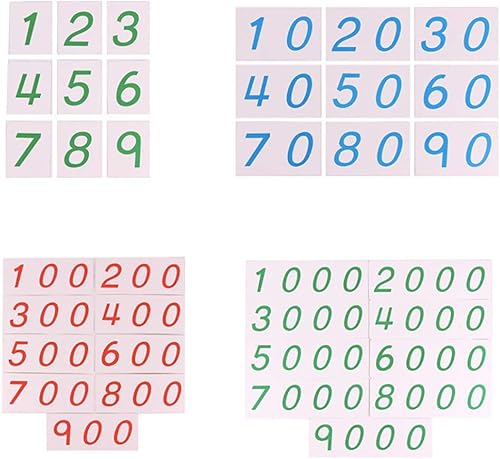 Miniatura 5 de Kghios Montessori - Materiales de cuentas doradas sistema decimal juego bancario Montessori juguetes de matemáticas materiales de ayudas de
