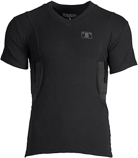 Tagua SHTS-XL-001 Spandex Holster T-Shirt, X-Large, Black
