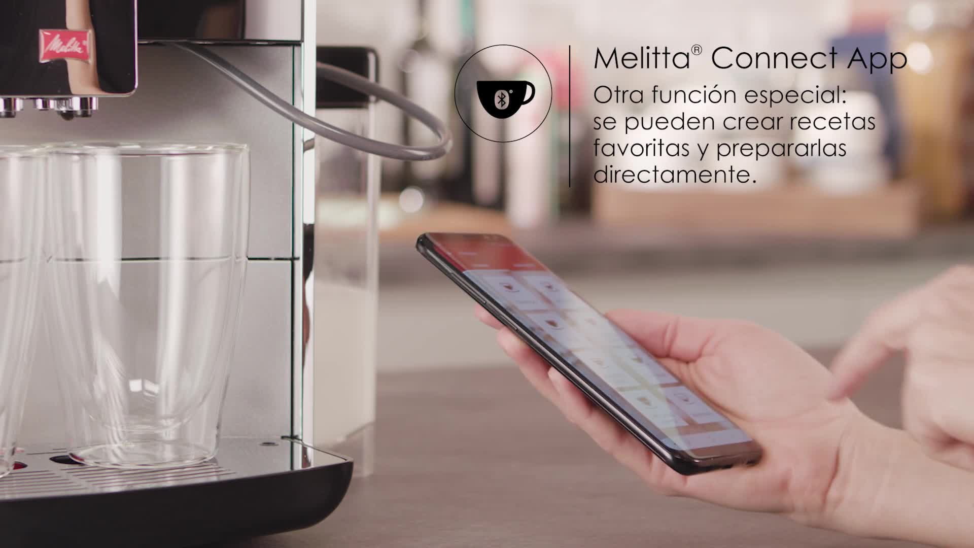 Melitta Barista T Smart F831-101, Cafetera Superautomática con Molinillo Silencioso, App Connect, Pantalla Táctil, 18… - Imagen 8