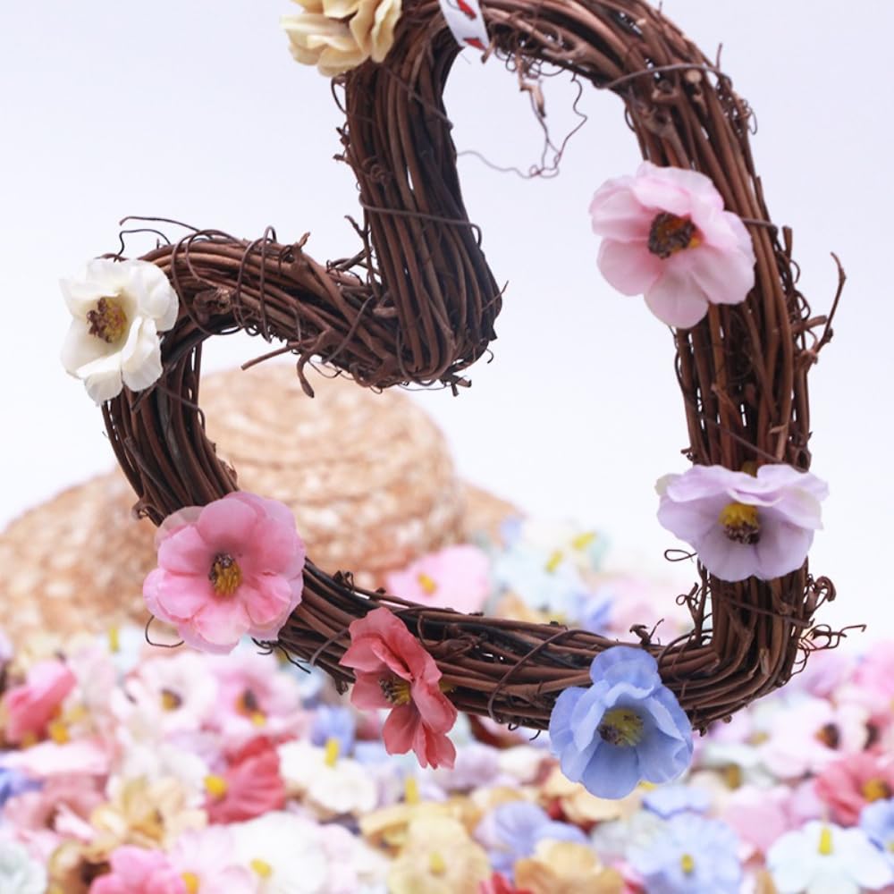 20 mini teste di fiori artificiali in seta, 3 cm, fiori per fai da te, piccole margherite per San Valentino, festa della mamma, matrimonio, feste, decorazione per la casa, colori misti