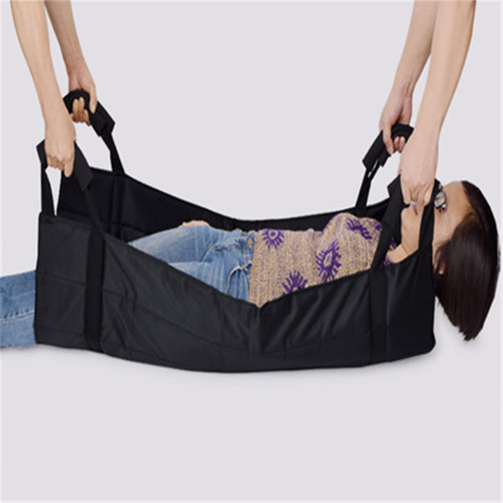 Coperta di trasferimento scorrevole per posizionamento e sollevamento a letto Dispositivo medico per assistenza infermieristica bariatrica, assistenza quotidiana per anziani disabili e allettati