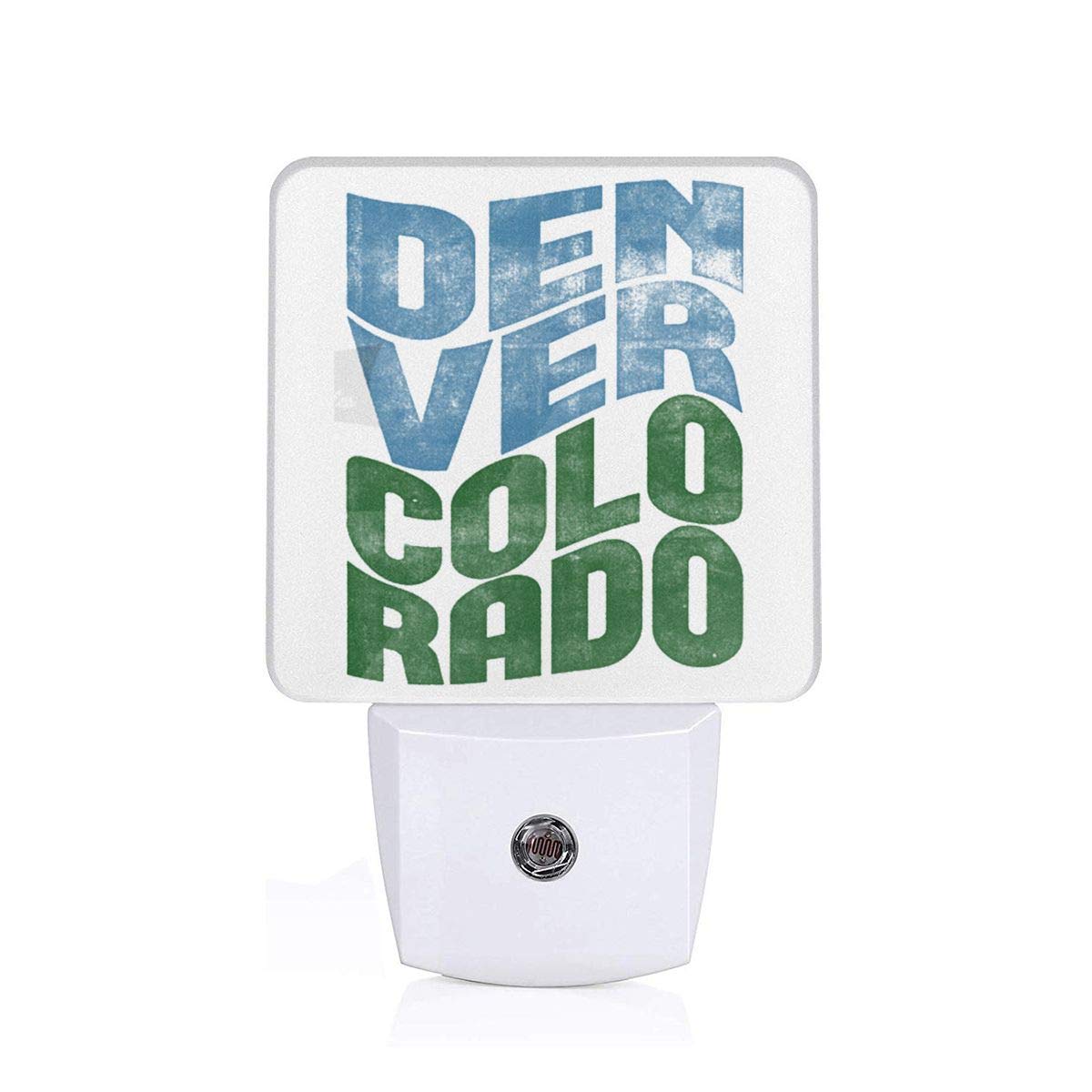 Shepinqee Nutmix Retro Denver Colorado Children's Room Soft Light Wall Lamp