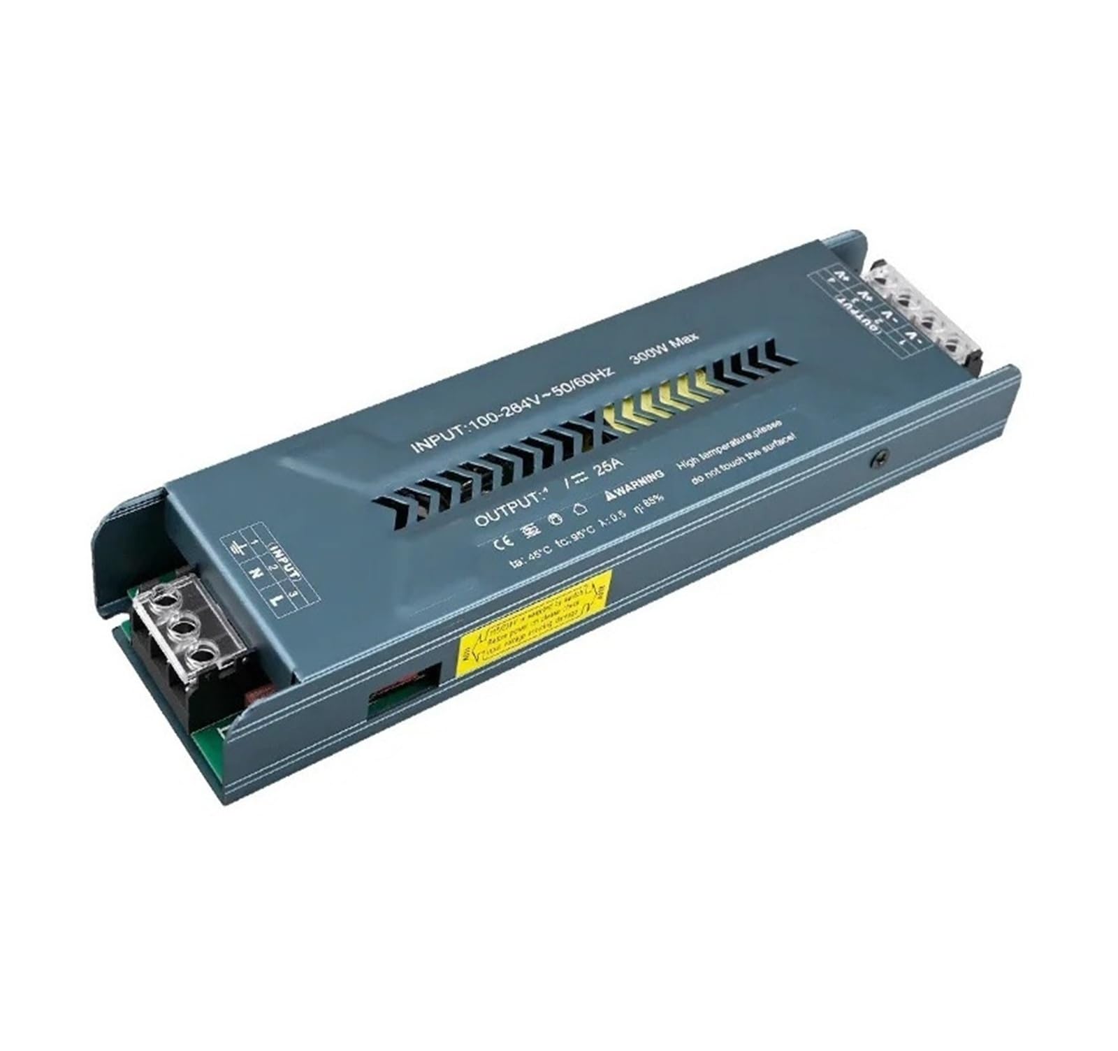 NVSFZGIYG AC100-240V to DC12/24V Switching Power Supply LED Lighting Transformer 60W 100W 200W 300W 400W Driver(300W,24V)