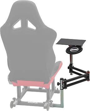 SimFab Articulating Arm with Keyboard or Laptop Tray kit or OpenWheeler Racing and Flight Simulator Cockpits. Articulating Arm with Compact Keyboard Tray and Mouse Tray