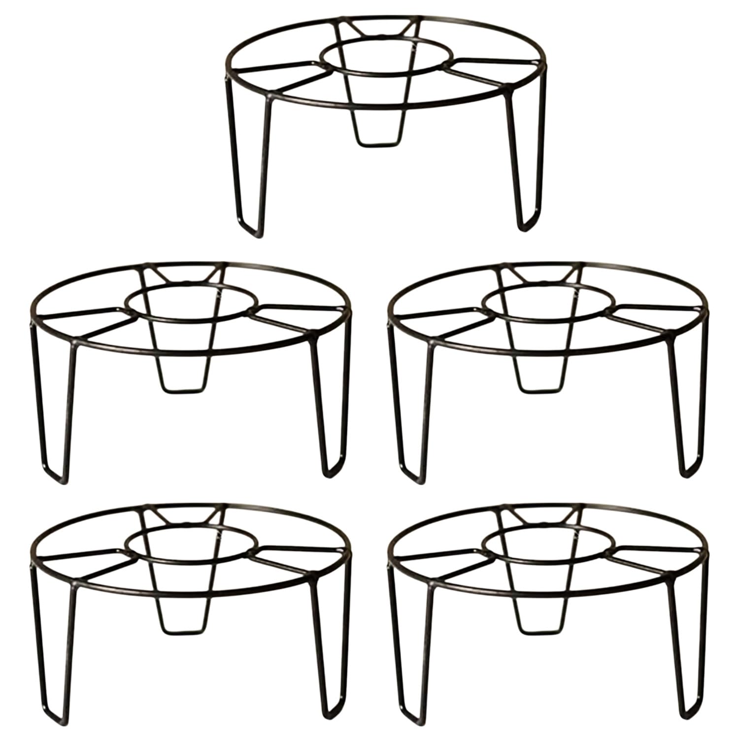 Go Hooked Flower Pot Stands - Display Plants Elegantly -1