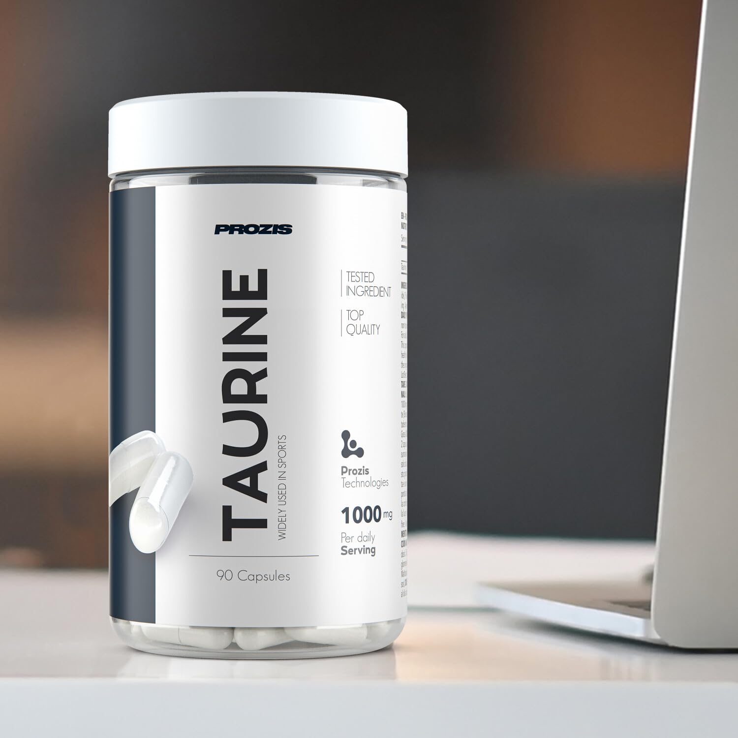 Prozis Taurine 1000 mg 90 capsule - taurina in compresse