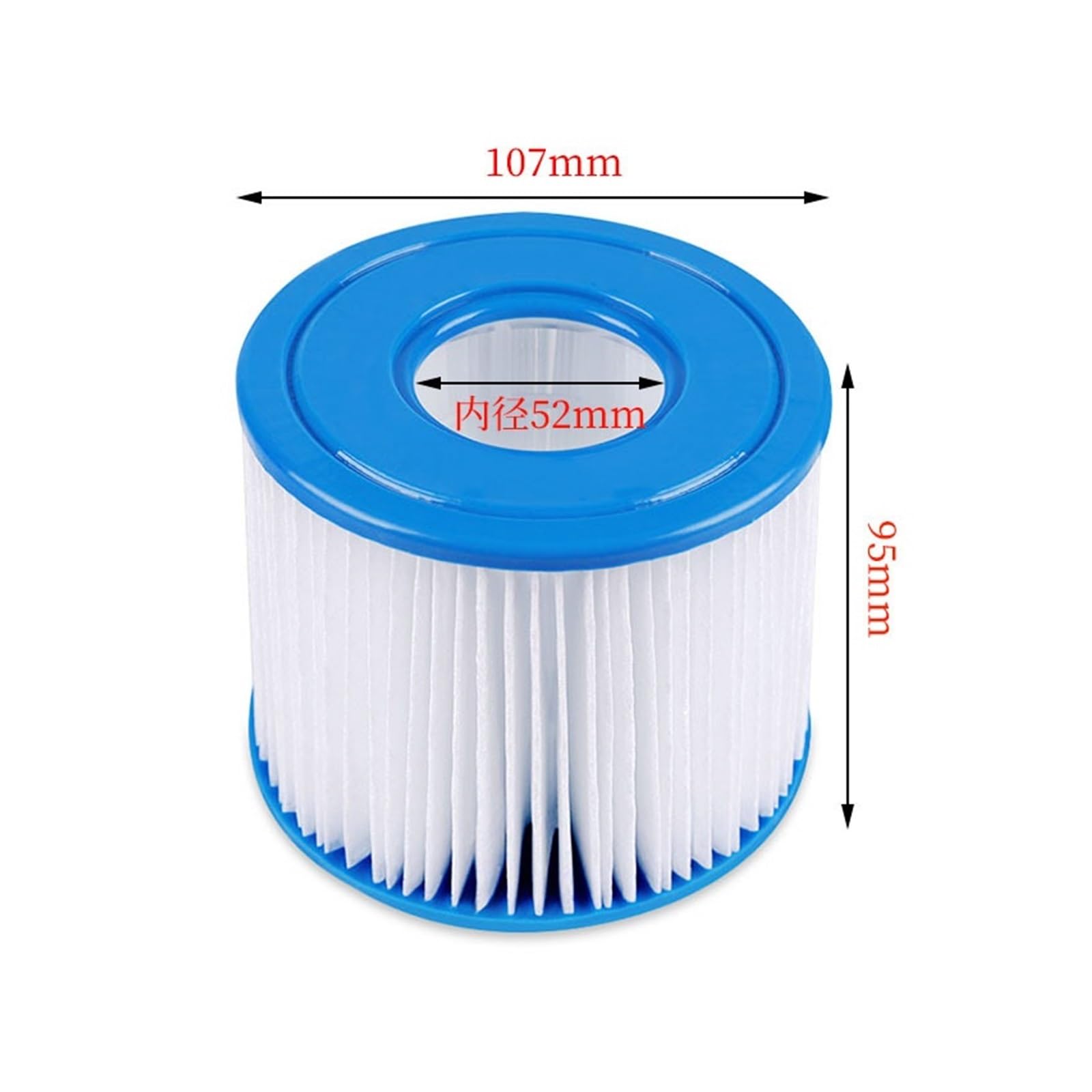 Cartuccia filtro piscina tipo D compatibile, compatibile con vasche idromassaggio estive Waves SFS-600 SFS-350 RP-350 RP-400, RP-600, RX-600.(4PCS)