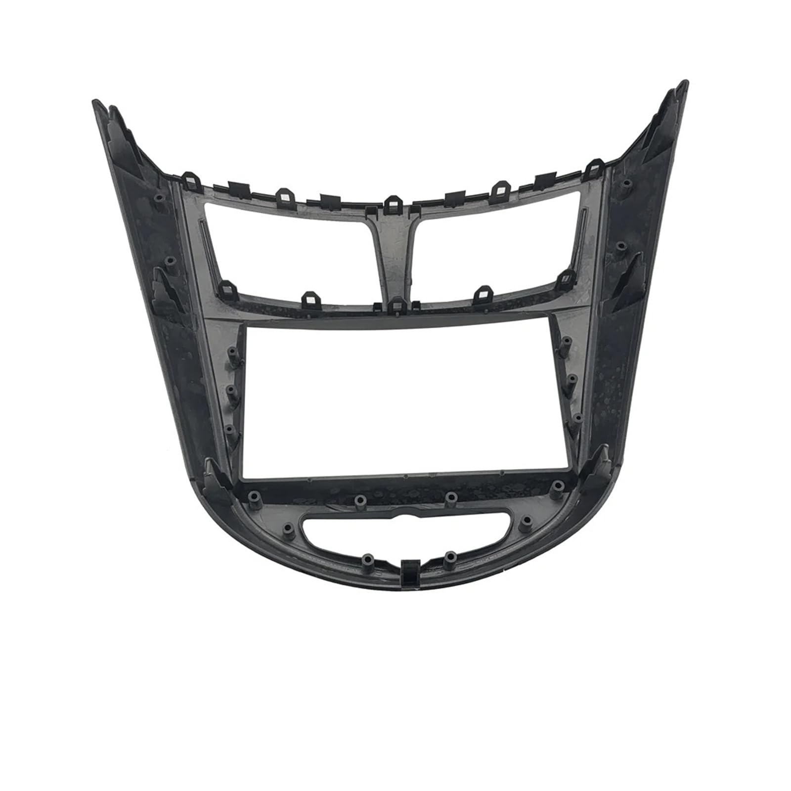 Mascherina Autoradio Cornice Stereo 7 Pollici 2Din per Hyundai I-25 per Accent per Solaris per Verna 2010 + Auto Cruscotto Cornice Radio Fascia MP5 Pannello Adattatore