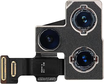 Johncase Genuine Rear Camera for iPhone 12 Pro - Original Autofocus Authentic 12MP Triple Lens with 4X Optical Zoom/Night Mode/Dolby Vision, Full iOS Function Compatibility