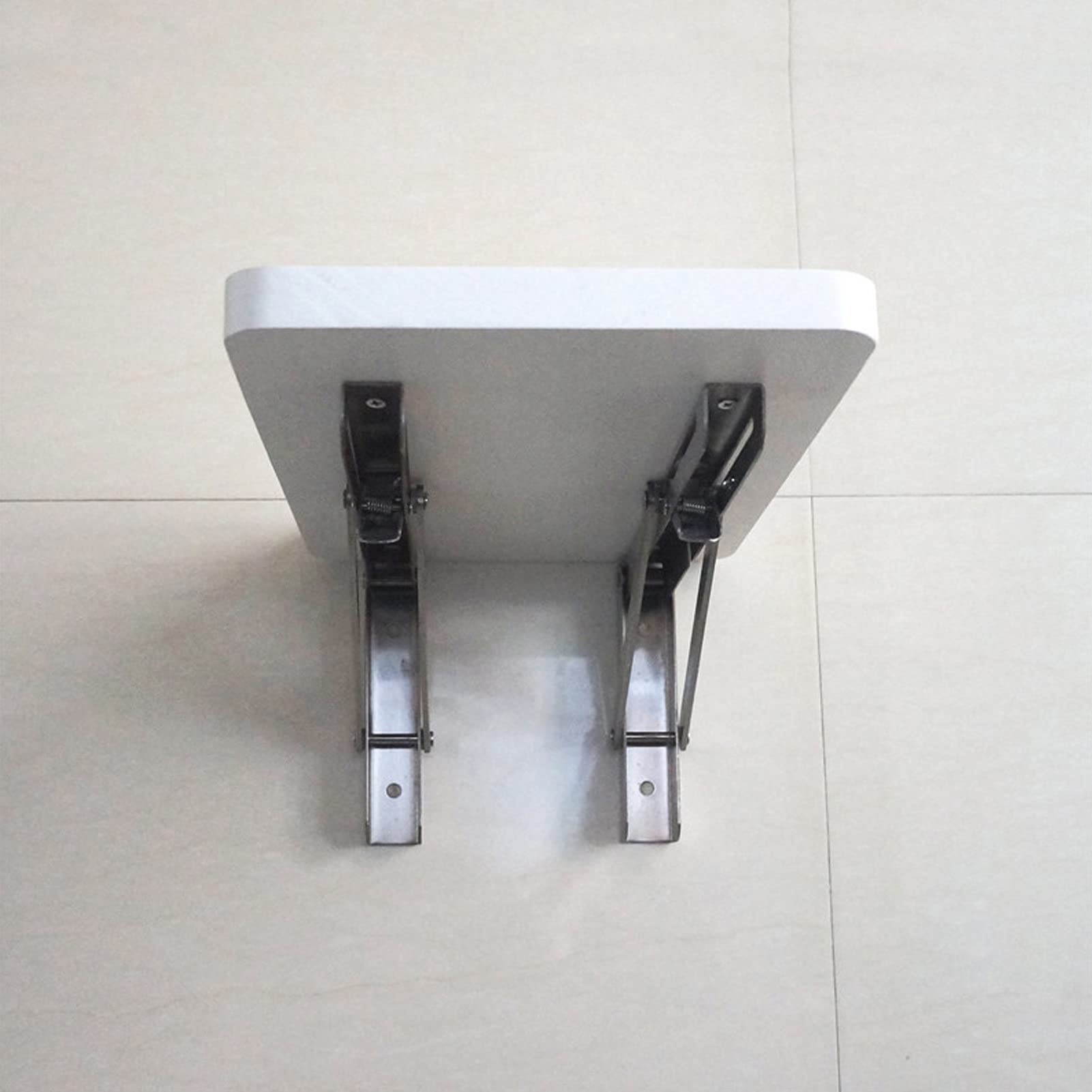 Mesa abatible de Pared, Blanca 40cm 50cm 60cm 70cm 80cm | Estaciones de Trabajo para computadora Mesa de Pared Mesas de Comedor Plegables para Cocina Escritorio Plegable, Soportes de Madera