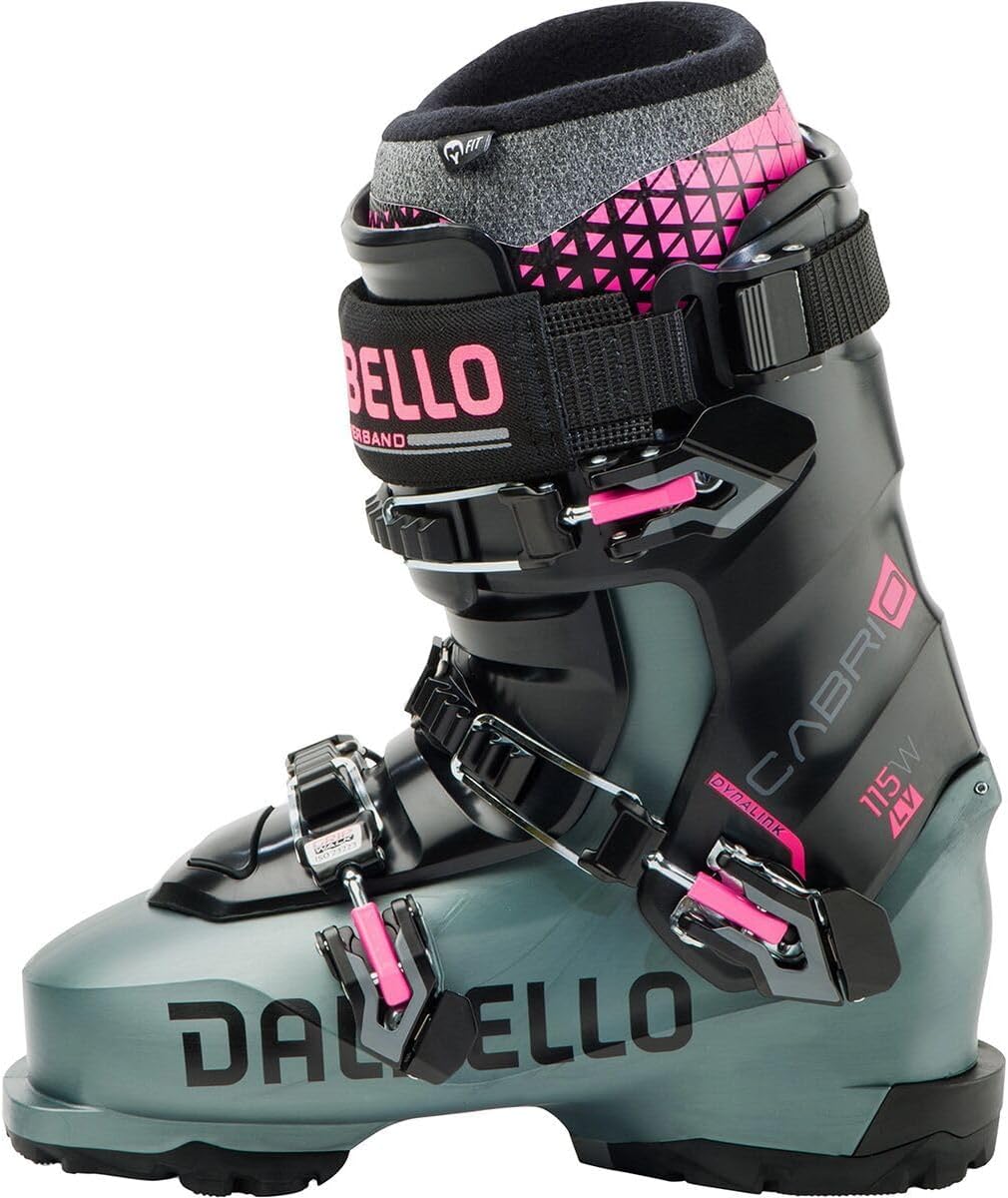 Dalbello Sports, Cabrio LV 115 Ski Boot - 2026 - Women's, Sage Green/Black, 27.5