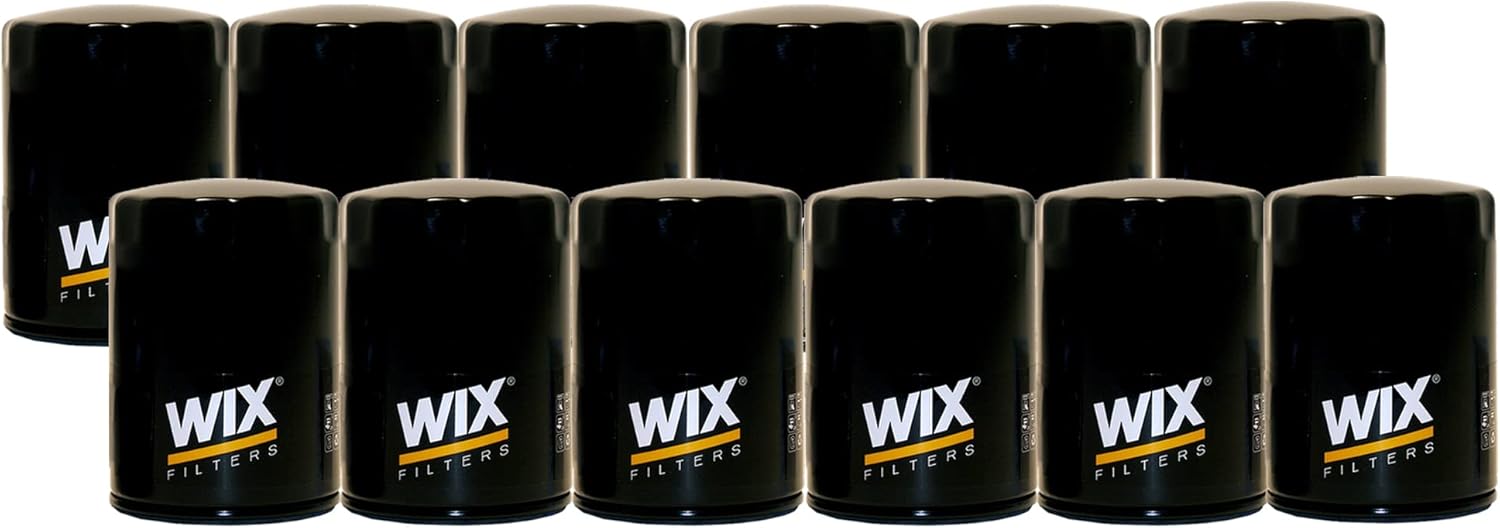 Set of 12 Engine Motor Oil Filters For AM General Cadillac Chevrolet GMC Hummer Isuzu Workhorse Custom Chassis OHV 16 Valve