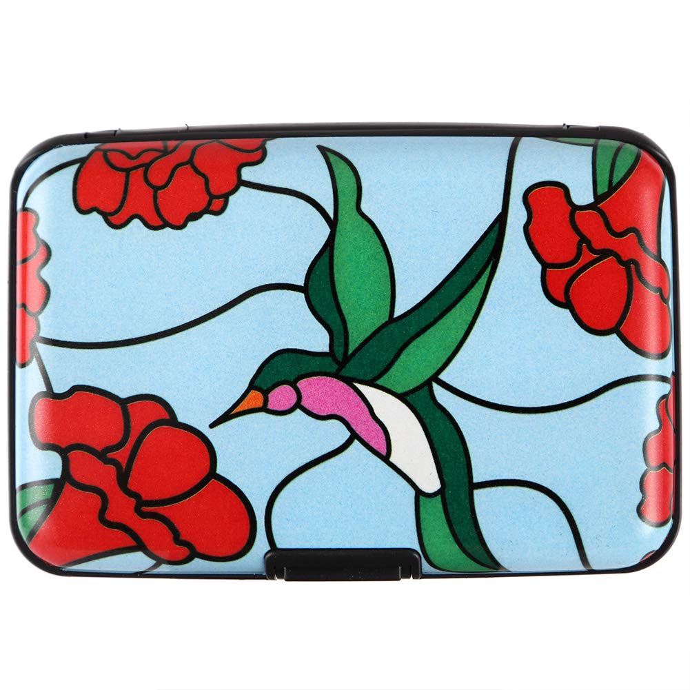 Kaabao Credit Card Holder Small RFID Blocking Wallet Business Metal Slim Mini Aluminum Hard Case for Women Men