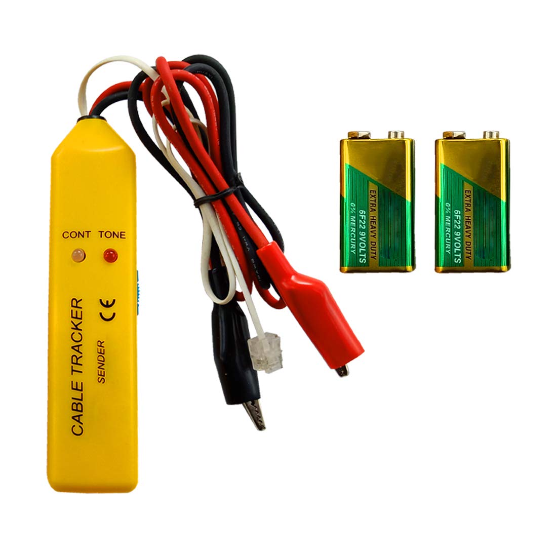 DIY Crafts Pack of 1 Pcs, DIY Crafts Cable Tracker Wire Tracker Tester Cable Continuity Tester Industr(Pack of 1 Pcs, DIY Crafts) 1