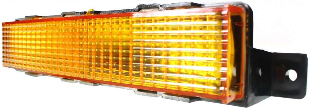 CarLights360 For Oldsmobile Cutlass Cierra Park/Signal Light 1982-1996 Passenger Side Assembly | w/amber lens | GM2521101 | 918734