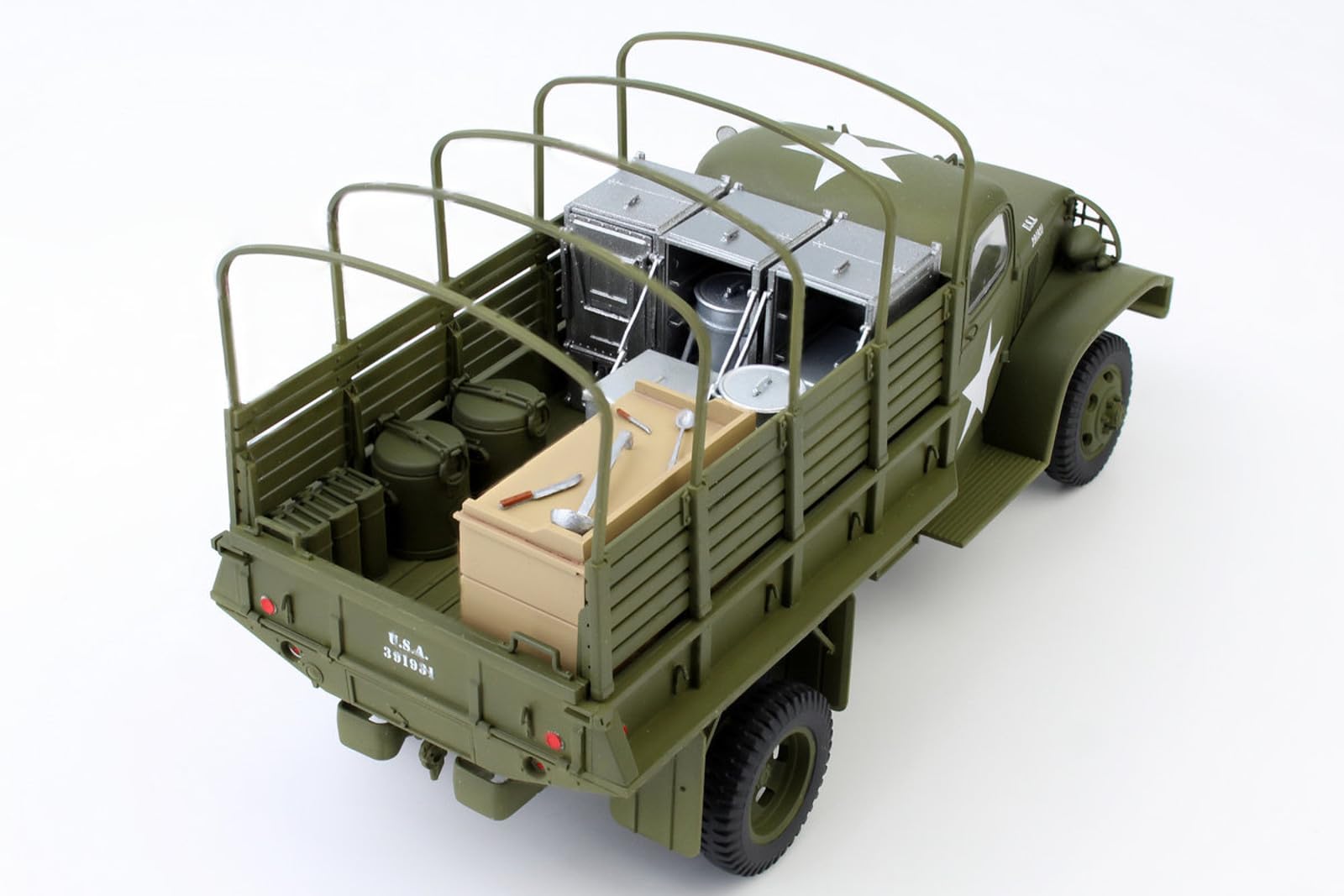 Amazon | ICM 1/35 WW2 アメリカ キッチントラック プラモデル 35587