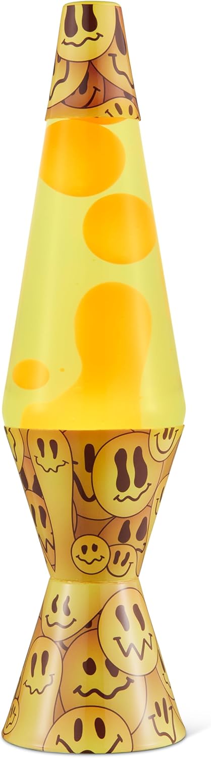 LAVA® Lamp - 14.5" Grinning Globs - The Original Motion Light - Yellow and Orange Liquid - Item #2094 (Amazon Exclusive)