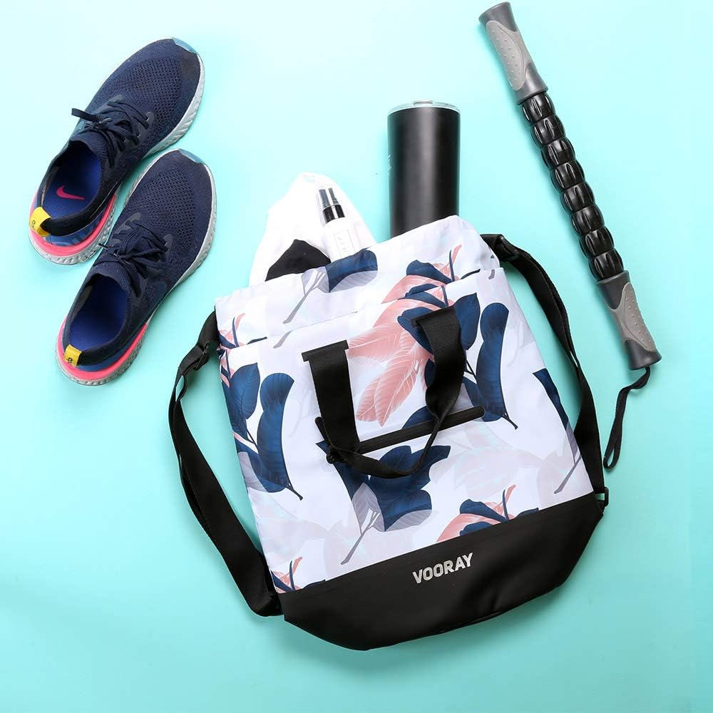  | Vooray 23L Ultra-Durable Flex Cinch Gym Drawstring Backpack Sackpack for Women (Guava) | Drawstring Bags