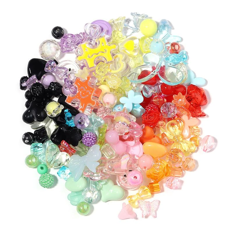 Amazon.co.jp: 【500gたっぷり】アクリルビーズ 混色セット