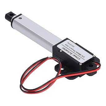 Linear Actuator, Linear Motion Actuators 50mm Short Circuit Protection Low Noise Mini 12v DC for Home for Automotive for(Stroke 50mm-30mm/s-20N)