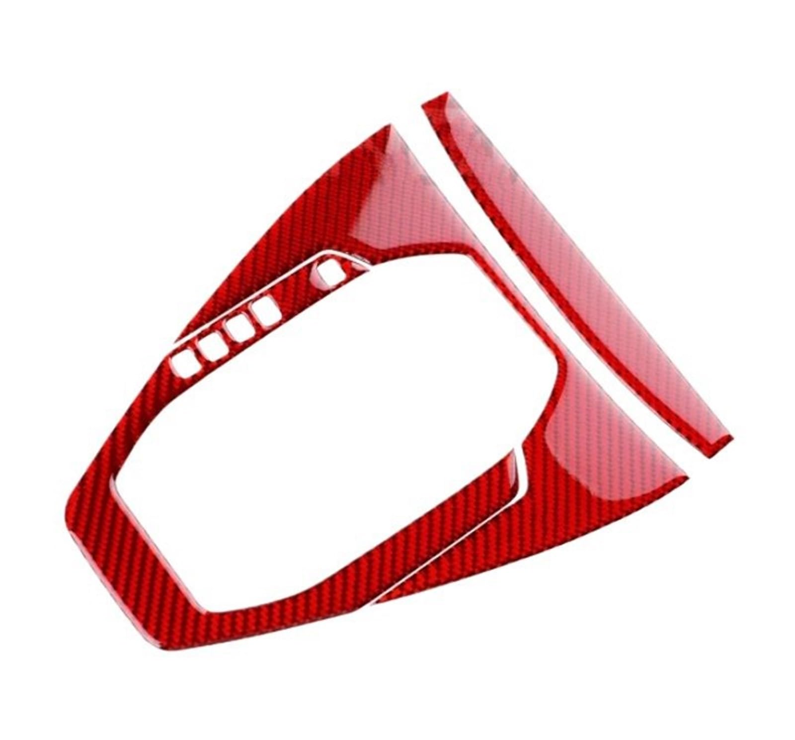 Center Console Trim Compatible with for Mustang GT 2024 2025 LHD RHD Automatic Manual Gear Shift Panel Sticker Cover Trim Car Interior Accessories