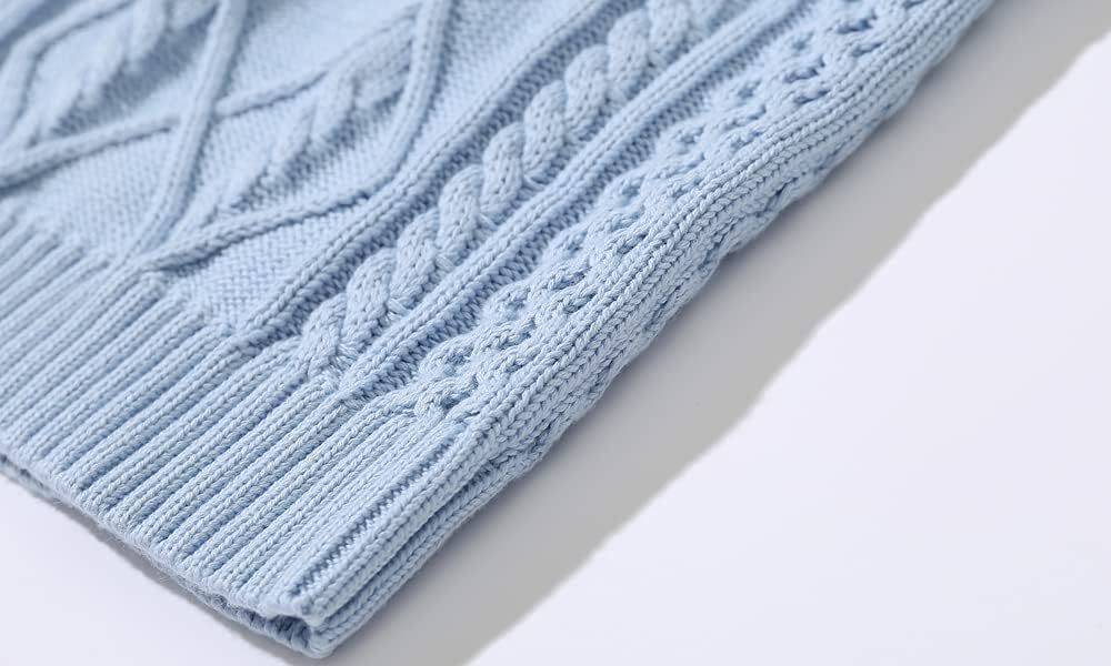 Vivobiniya Toddler boy Knit Vest V-Neck Cardigan Kids Autumn Clothes 6m-3Y - Image 5
