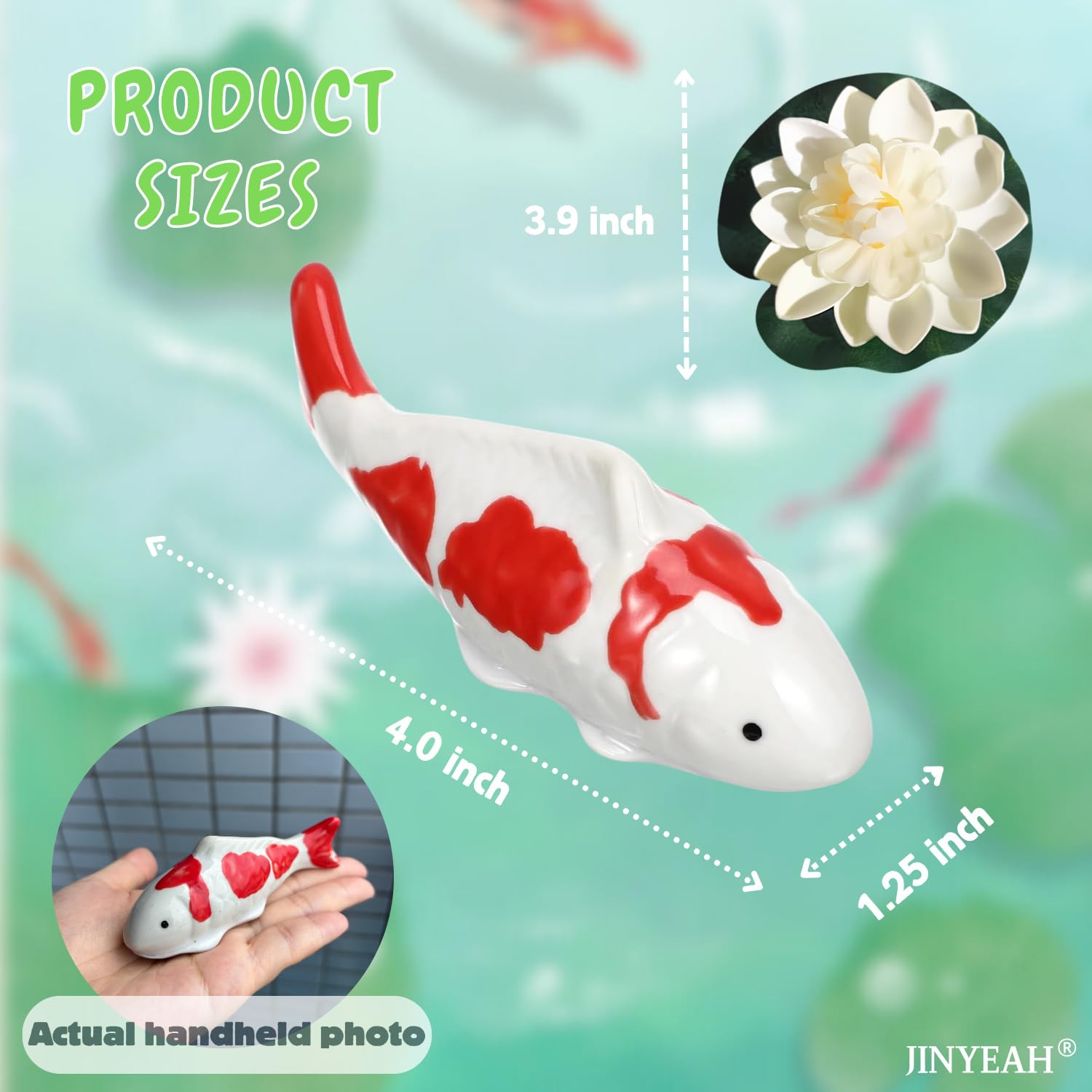 Amazon.co.jp: JINYEAH 鯉 フィッシュ フローティングフィギュア