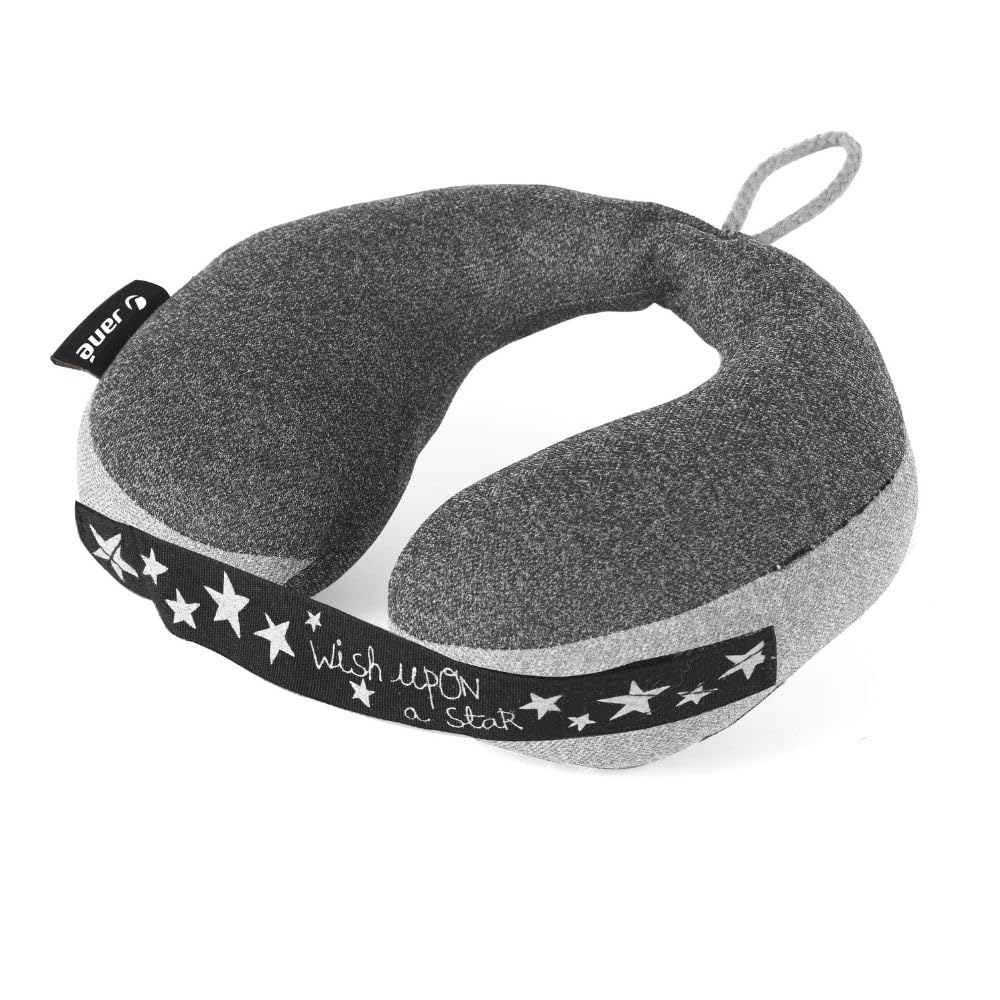 Jané Cojín Cervical Bebé para Silla de Coche, Soporte Cabeza Niño, Viaje y Descanso, Talla S +0 Meses, Gris