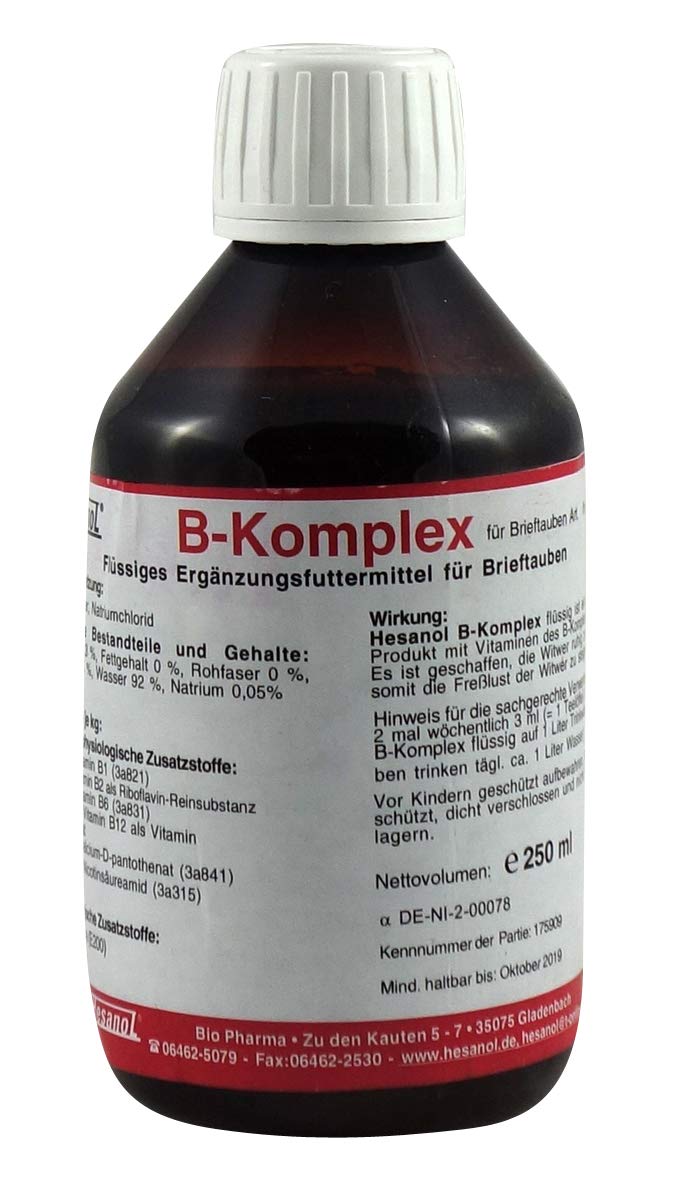 B-Komplex 250ml für Tauben und Vögel