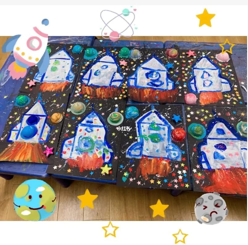 Miniatura 6 de Crafjie 32 bolas de espuma semiredondas de 2 pulgadas, bolas de poliestireno semiesférico blanco, bola de espuma media para manualidades, bola de