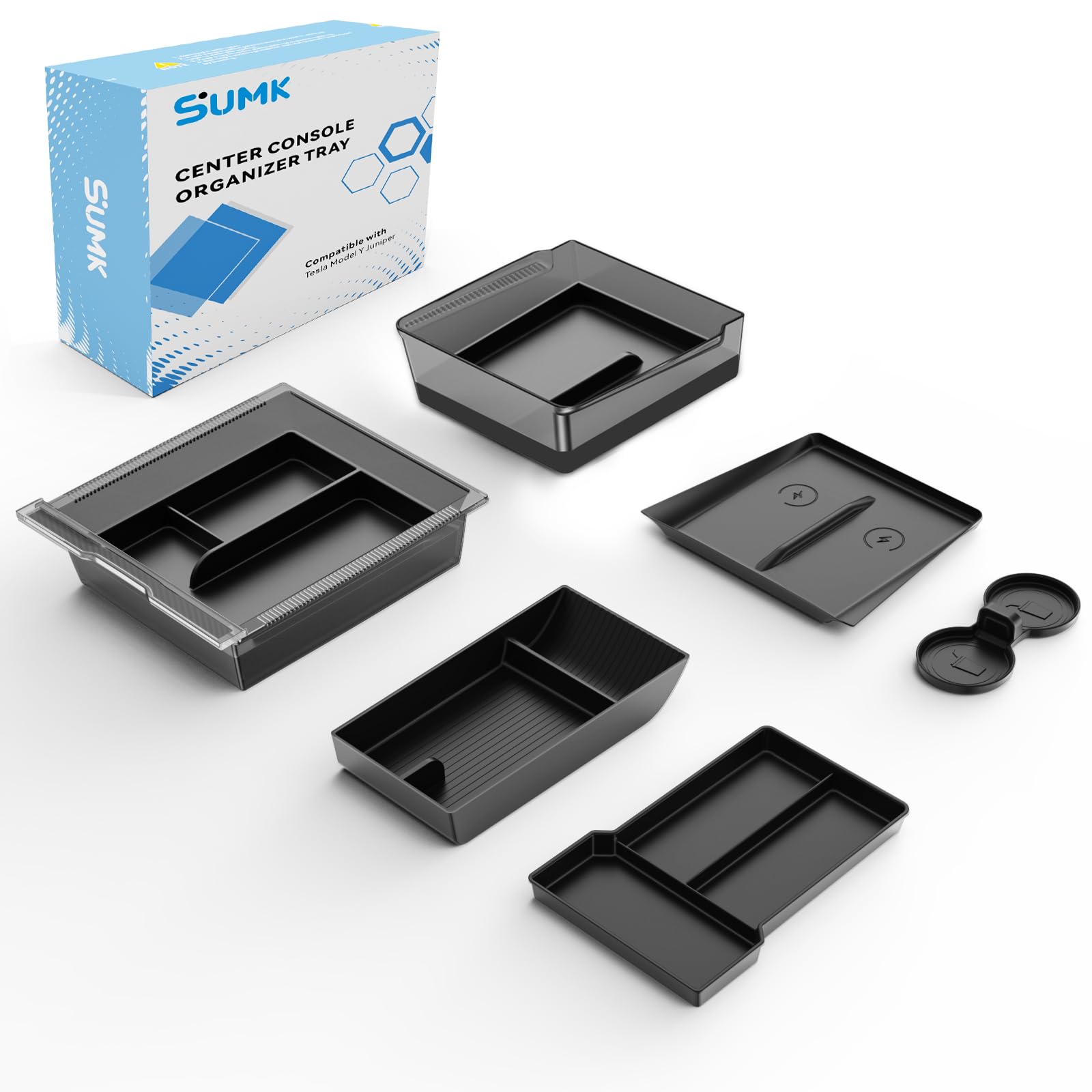Amazon.com: SUMK Center Console Organizer Tray for Tesla Model Y