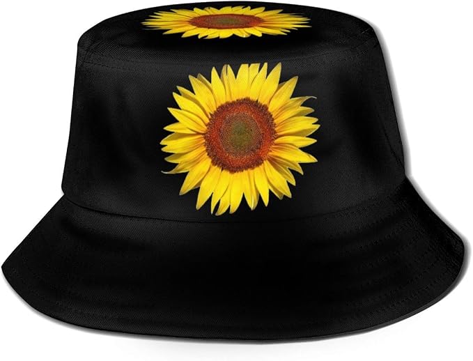 FEIHAT Unisex Sunflower Bucket Hat 