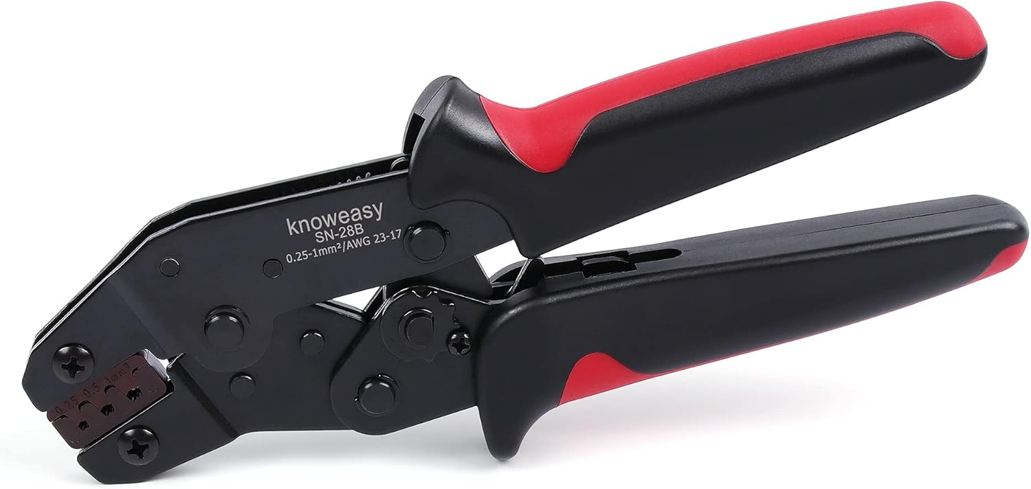 Knoweasy SN-28B - Herramienta de crimpado de cables - Terminal y ...