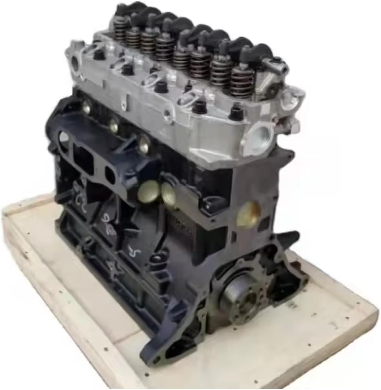 4D56 2.5L Diesel Engine Assembly Replacement – Long Block 4D56T Complete Auto Engine Motor Compatible with D4BB D4BH for Mitsubishi Vehicles