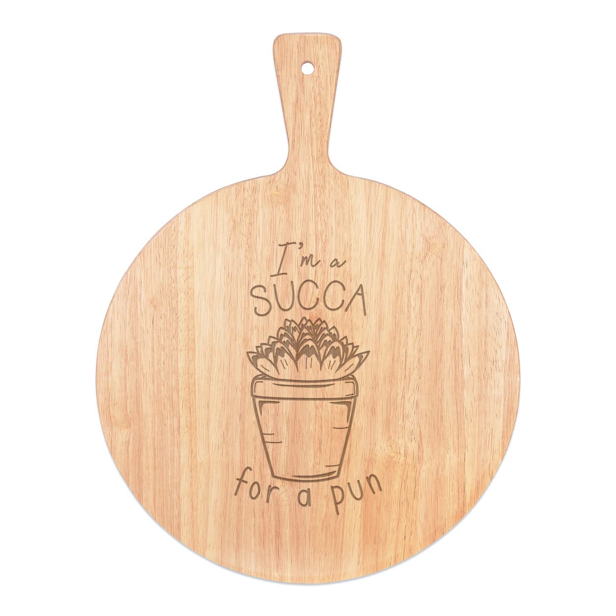 Plateau pizza bois rond 45x34cm pour servir sans brûlure table
