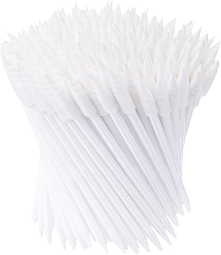 Vista 39 de Chinco 200 hisopos de limpieza para impresora de inyección de tinta, cabezal de impresión, cámara, lente óptica, equipo óptico (verde)