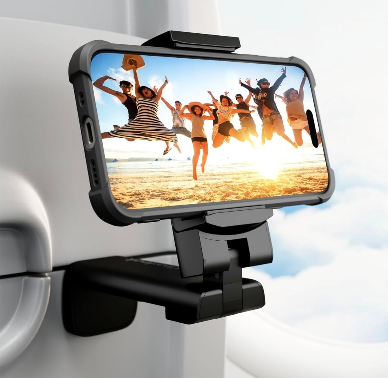 Universal Airplane In Flight Phone Ount. Handsfree Phone Holder For - View #3