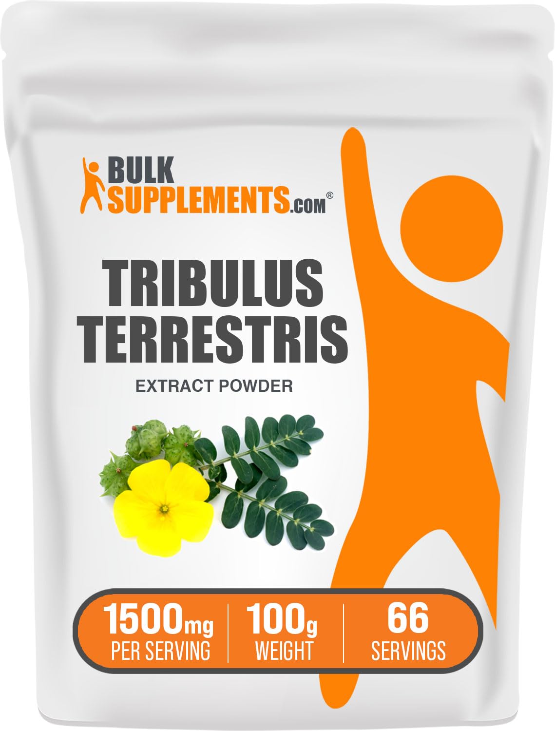 BULKSUPPLEMENTS.COM Tribulus Terrestris Extract Powder - Tribulus Terrestris Supplements, Tribulus Terrestris for Men & Women, Tribulus Terrestris Powder - 1500mg per Serving, 100g (3.5 oz)
