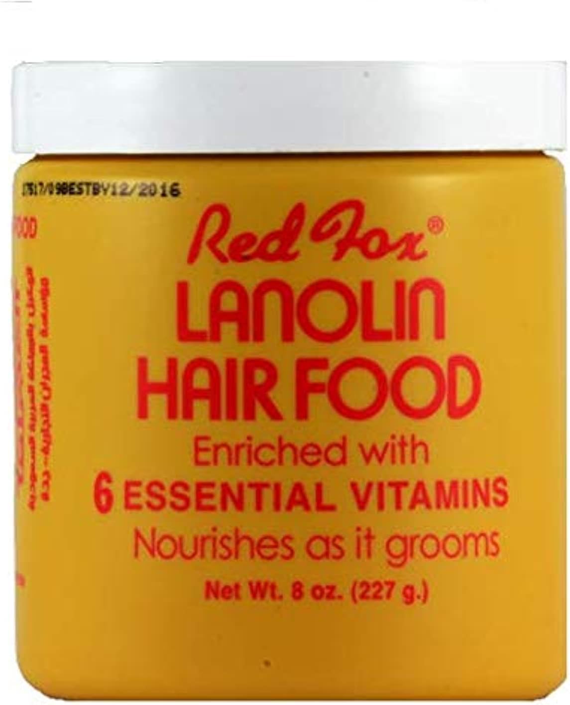Lanolin Hair Food, 8Oz