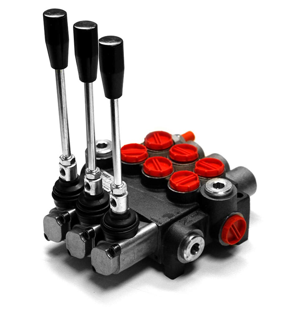 CHIEF G Series P40 Directional Control Valve 3 Spool, 3pos. Spring center, 10 GPM, 3625 PSI