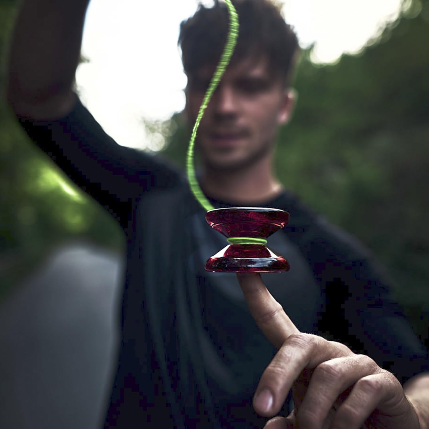 YoyoFactory Arrow Yoyo - Rojo (De Principiante a Profesional, Yo-Yo con Rodamientos de Bolas Extra,Cuerda e Instrucciones) — view 6