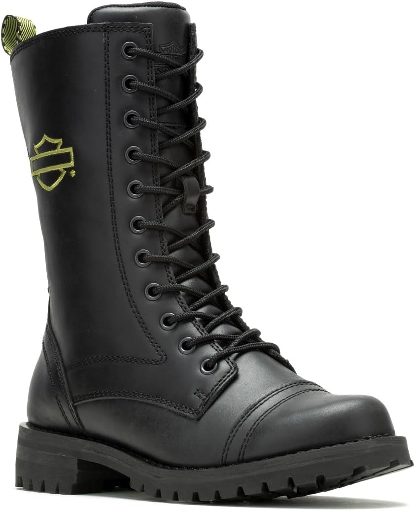 Harley-Davidson Women's Walsen 8.5-Inch Black Fashion Boots, D87275